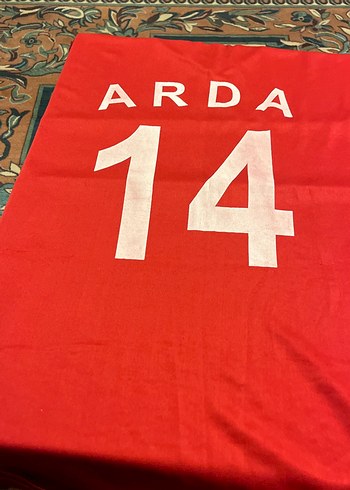 Kırmızı V Yaka Erkek Spor Forması - Görsel 5