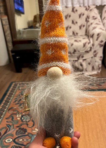 Turuncu Şapkalı yılbaşı şans cücesi - Görsel 4