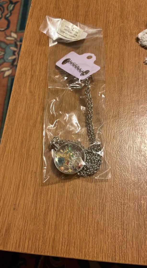 Uzun Zincir Detaylı Çok Renkli Bohem Kolye - Görsel 3