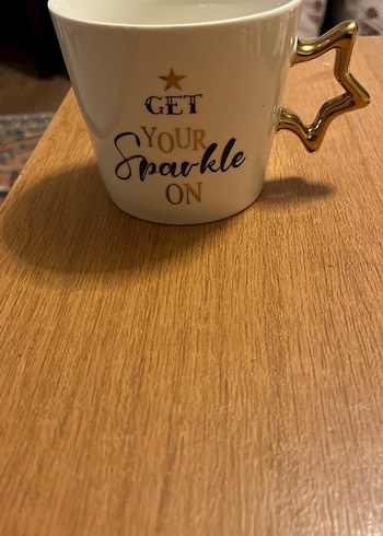 Altın Yıldız Kulplu Parlak Kupa - Görsel 2