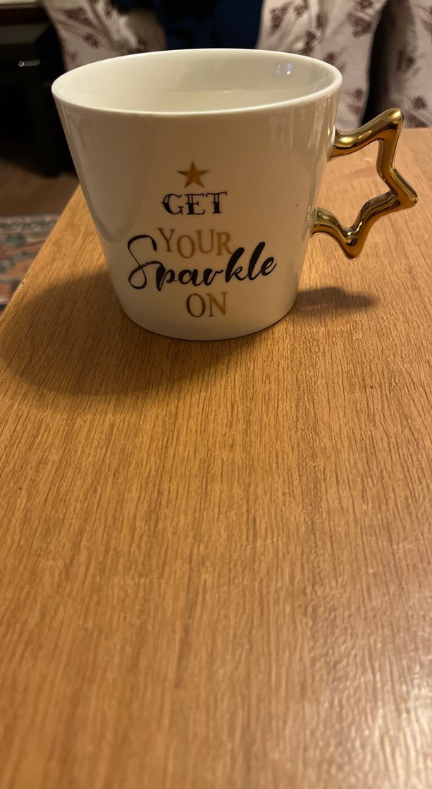 Altın Yıldız Kulplu Parlak Kupa - Görsel 3