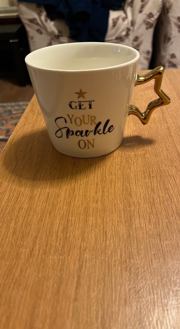 Altın Yıldız Kulplu Parlak Kupa - Görsel 4