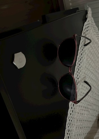 Bordo Transparan Minimalist Kadın Gözlüğü - Görsel 3