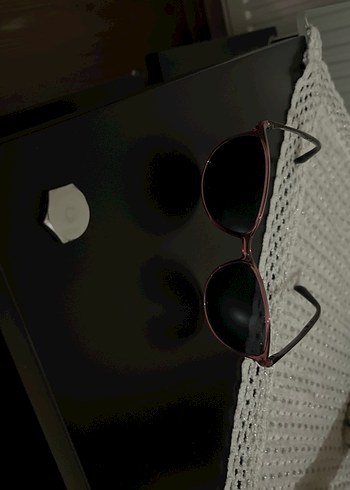 Bordo Transparan Minimalist Kadın Gözlüğü - Görsel 2