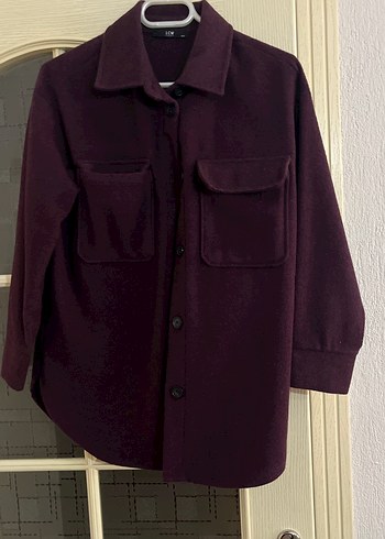 Lcw marka owersize kadın gömlek ceket - Görsel 2