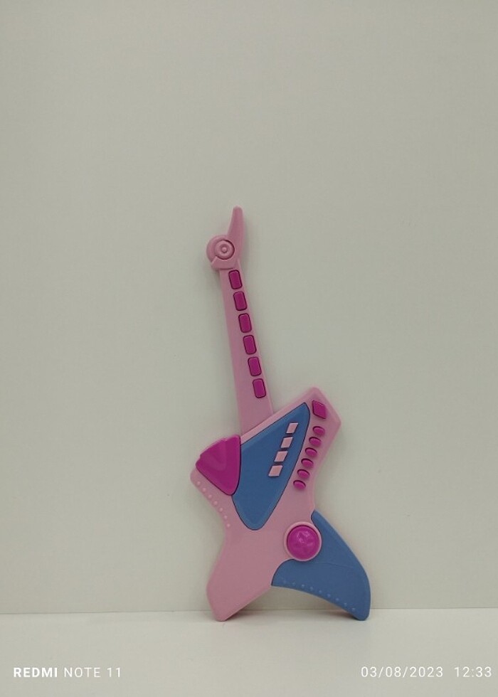 Çalışan Oyuncak Elektronik Gitar - Görsel 2
