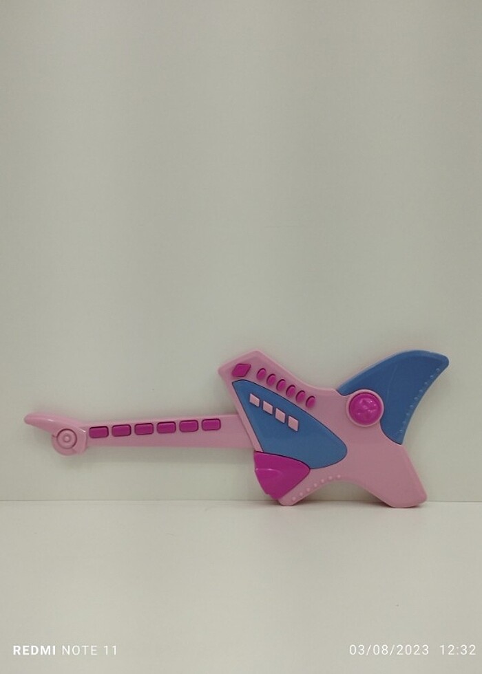 Çalışan Oyuncak Elektronik Gitar - Görsel 4