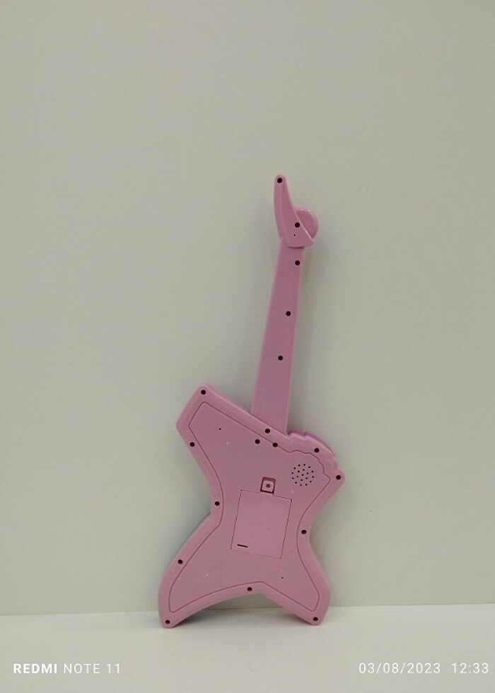 Çalışan Oyuncak Elektronik Gitar - Görsel 5
