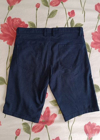 LCW Erkek Lacivert Denim Mini Şort - Görsel 2
