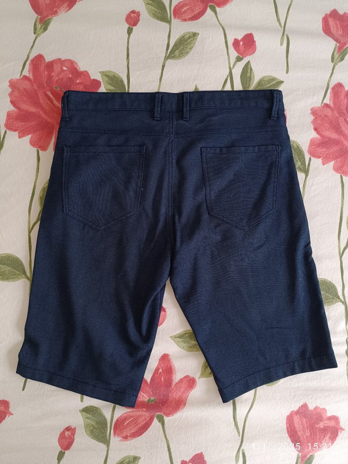 LCW Erkek Lacivert Denim Mini Şort - Görsel 2