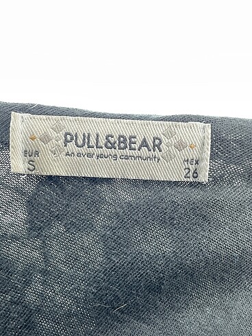 s Beden haki Renk Pull and Bear Kısa Elbise %70 İndirimli.