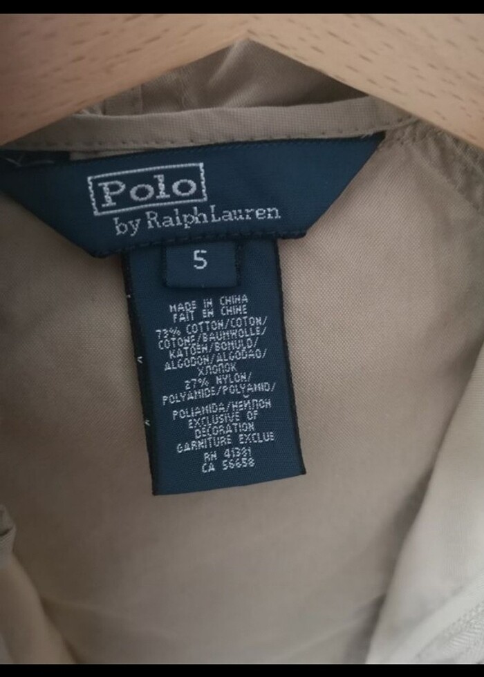 Ralph Lauren çocuk ince ceket mont - Görsel 3