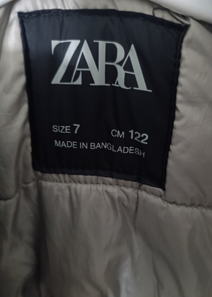 Zara çocuk kaban 7 yaş - Görsel 2