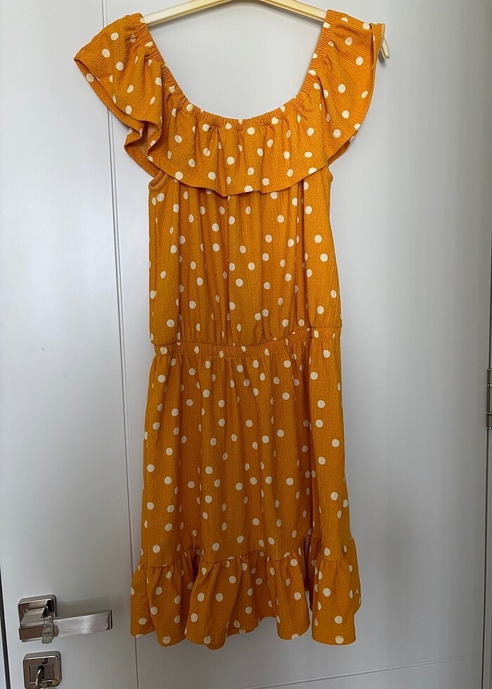 Omuz detaylı elbise - Görsel 2