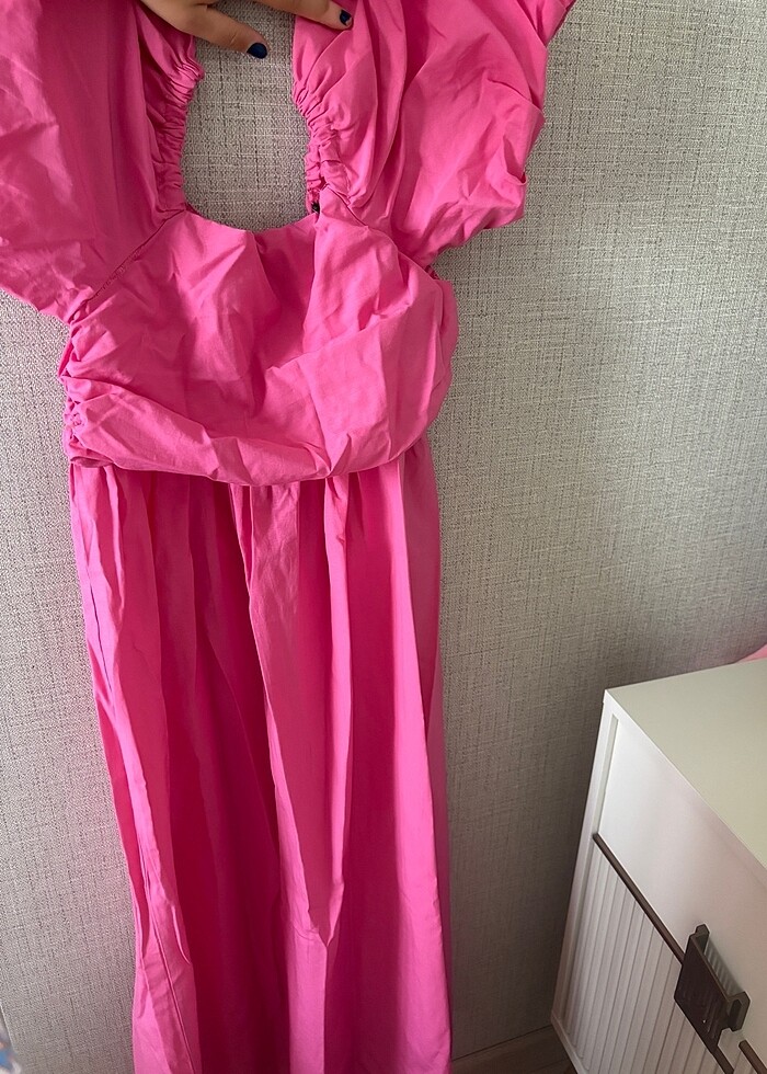 Pembe prenses elbise - Görsel 2