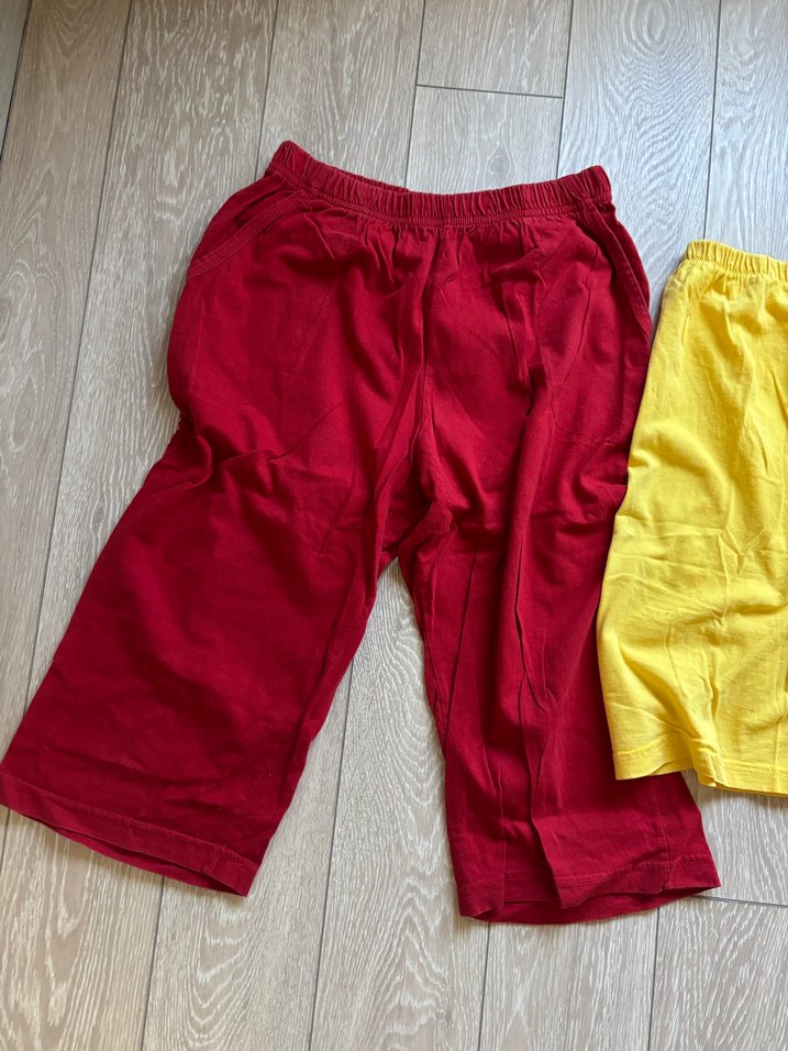 Renkli Erkek-Kadın Şortları, Rahat Kesim 2li - Görsel 2