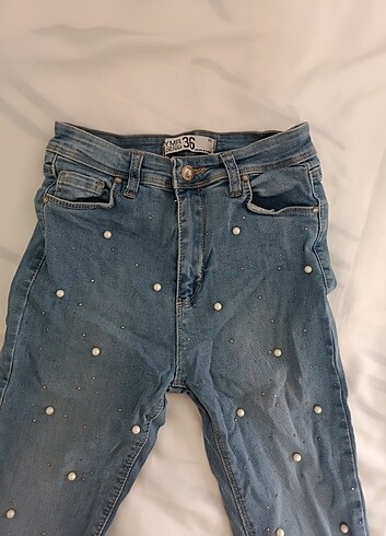 H&M İncili kot