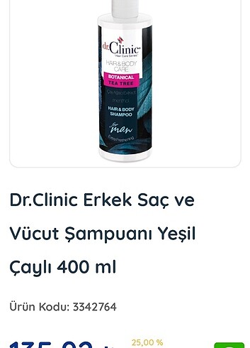 Erkek bakım 