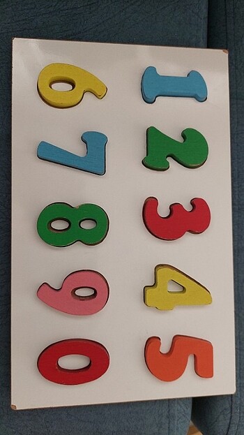 Fisher Price Ahşap sayı