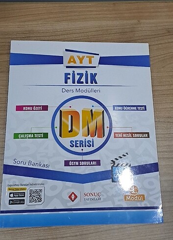  SONUÇ YAYINLARI AYT FIZIK DM SERISI MODULLERI 