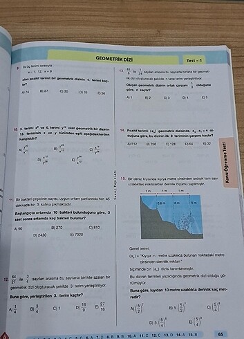 Beden SONUÇ YAYINLARI AYT MATEMATİK DM SERİSİ MODÜLLERİ