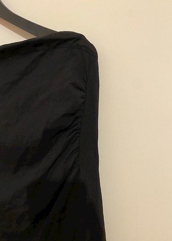 Siyah Hamile Midi Etek - Görsel 2