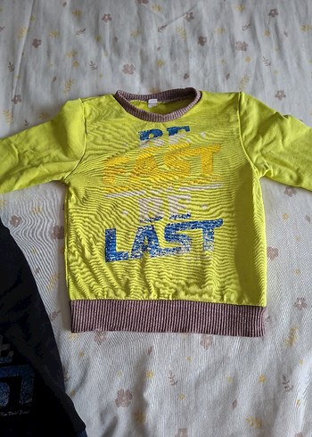 Renkli Baskılı Erkek Sweatshirt - Görsel 3