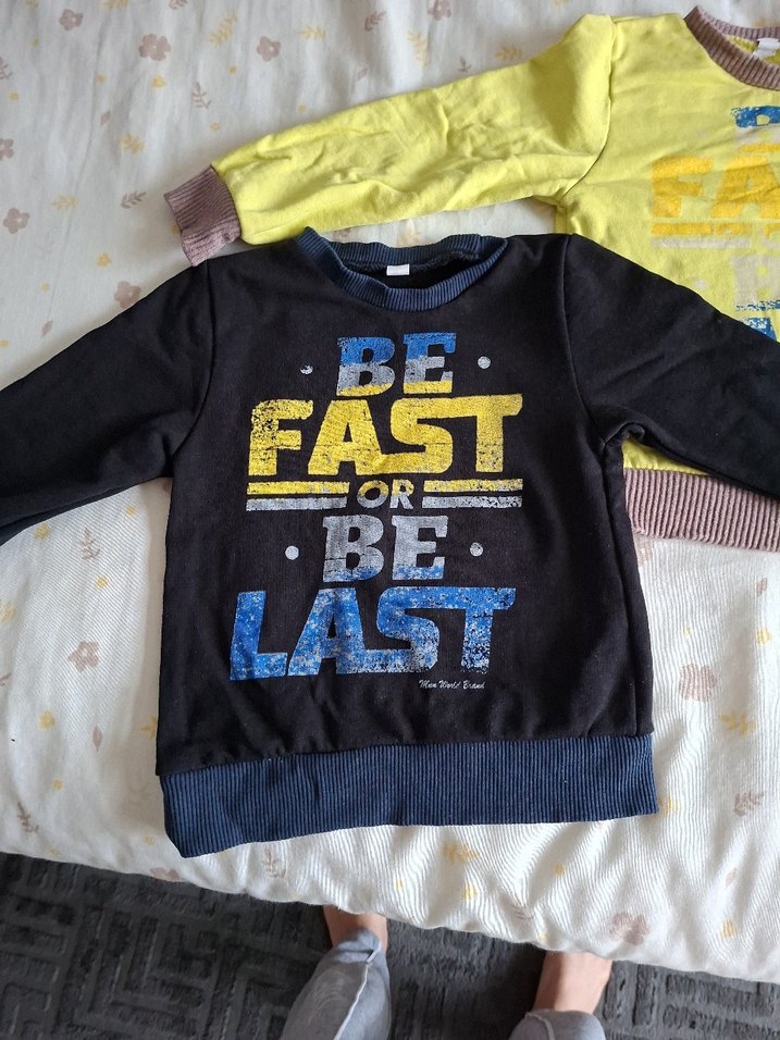 Renkli Baskılı Erkek Sweatshirt - Görsel 2