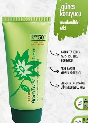 Güneş kremi+Bb cream