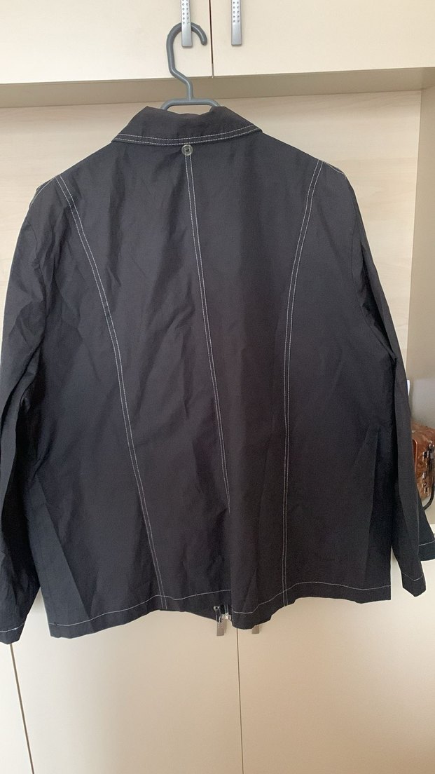 Cabanelli Siyah kadın yağmurluk - Görsel 4