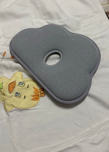 Nakışlı Mini Gri Hamile ve Emzirme Aksesuarı - Görsel 2