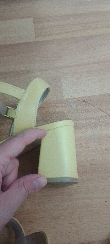 38 Beden sarı Renk Sarı ayakkabı