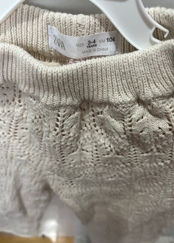 Zara Örme Bohem  çocuk pantolon - Görsel 3