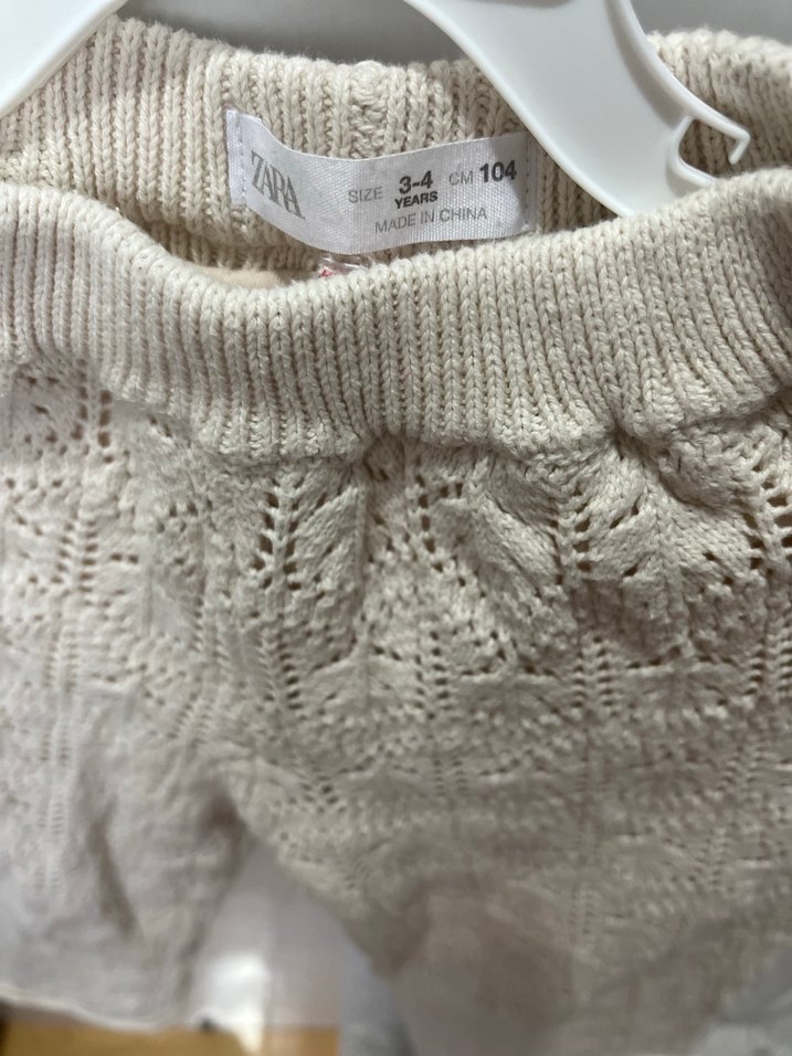 Zara Örme Bohem  çocuk pantolon - Görsel 3