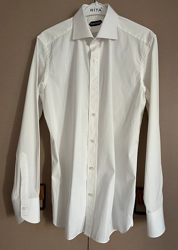 Tom Ford Beyaz Pamuklu Erkek Gömlek - Görsel 2