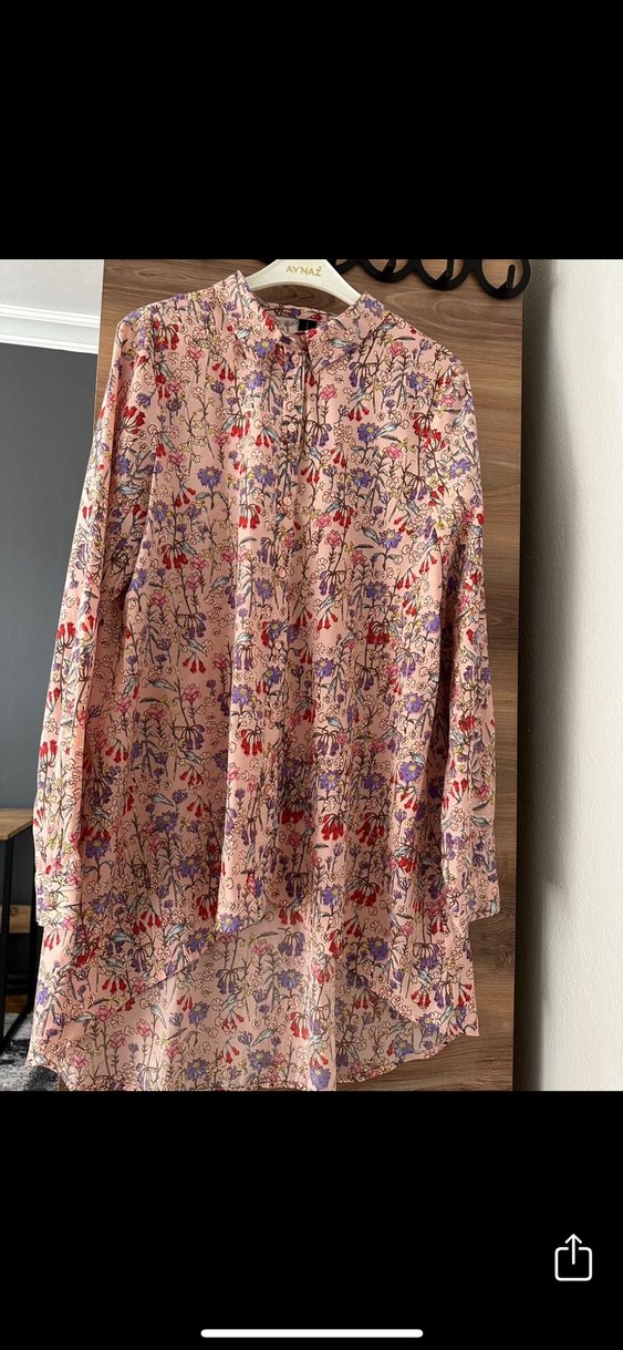 Pembe bohem gömlek - Görsel 4