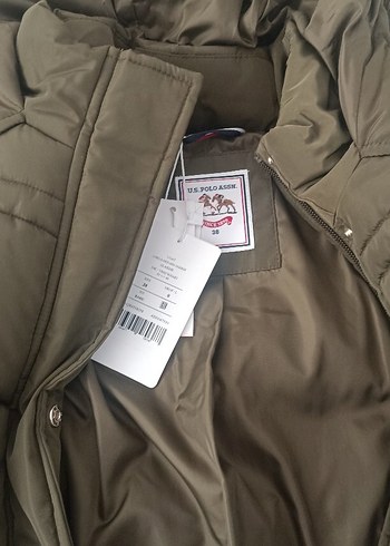 Uspa Polo Kürk Detaylı Uzun Kadın Kaban - Görsel 8