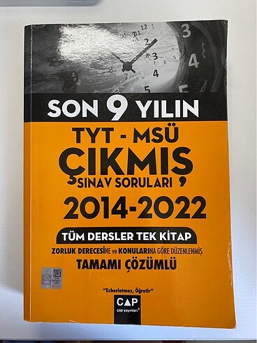 TYT-MSÜ Çıkmış Sınav Soruları Kitabı