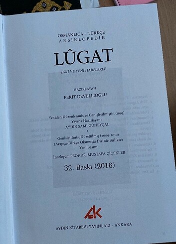  Ferit Develioğlu LUGAT