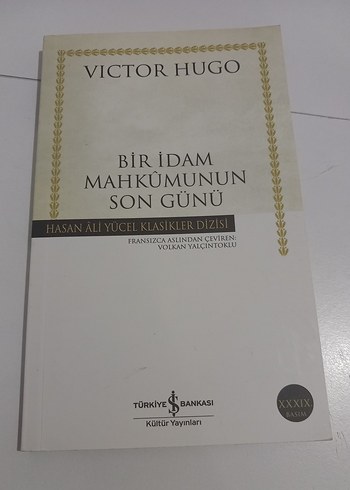 Bir İdam Mahkumunun Son Günü - Victor Hugo | Klasik kitap