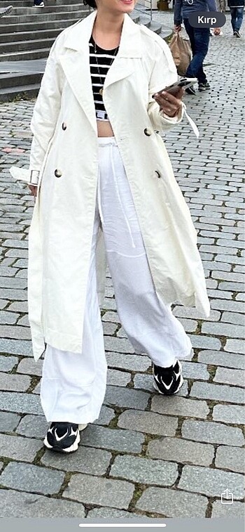 s Beden Bershka trench kot
