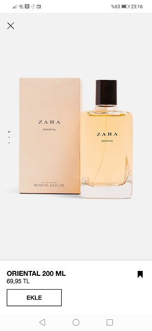 Zara Oriental