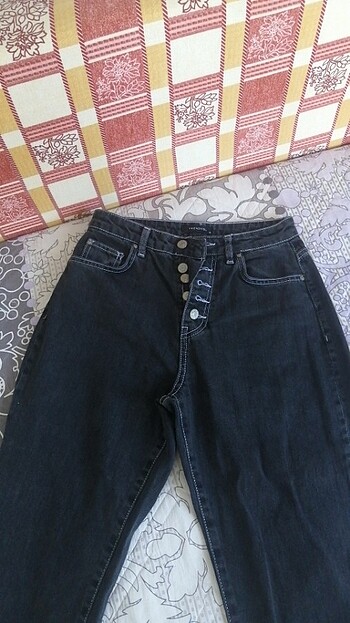36 Beden siyah Renk Mom jean
