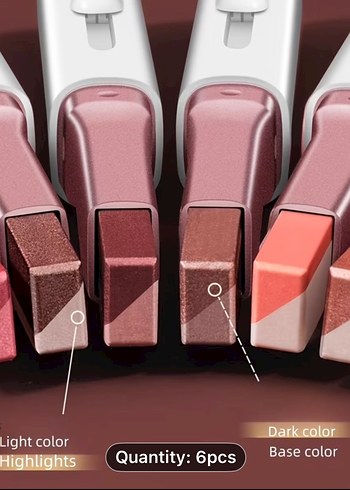 Çift duo renk stick far kore ürünü - Görsel 4