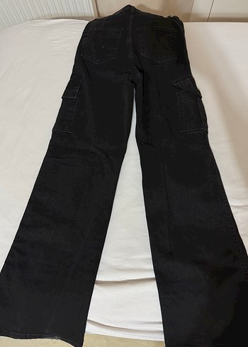 Zara Baskılı y2k askılı zincir detay kargo Pantolon