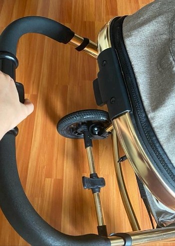 Koyu Kahverengi Bebek Arabası - Görsel 4