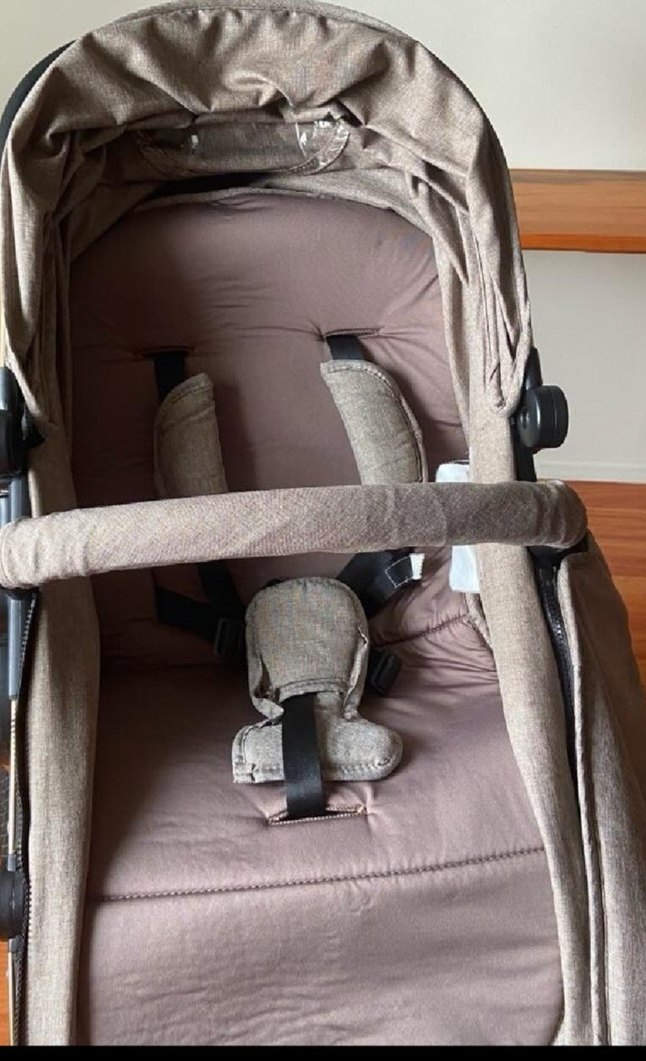 Koyu Kahverengi Bebek Arabası - Görsel 5