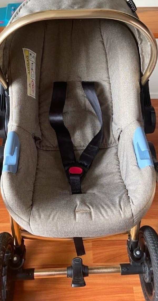 Koyu Kahverengi Bebek Arabası - Görsel 2