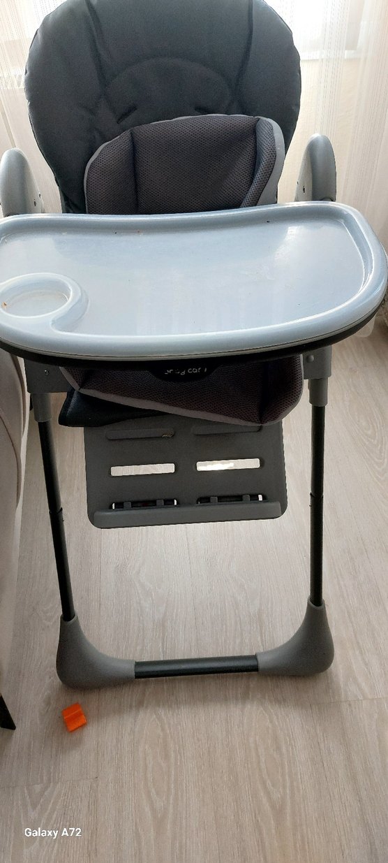 Gri Bebek Mama Sandalyesi - Görsel 2