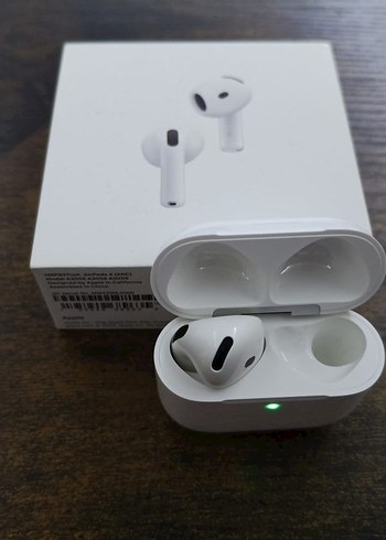 Beyaz Apple AirPods 4 ANC (SAĞ KULAKLIK YOK) - Görsel 2